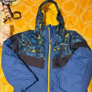 Columbia Blue and Yellow Jacket